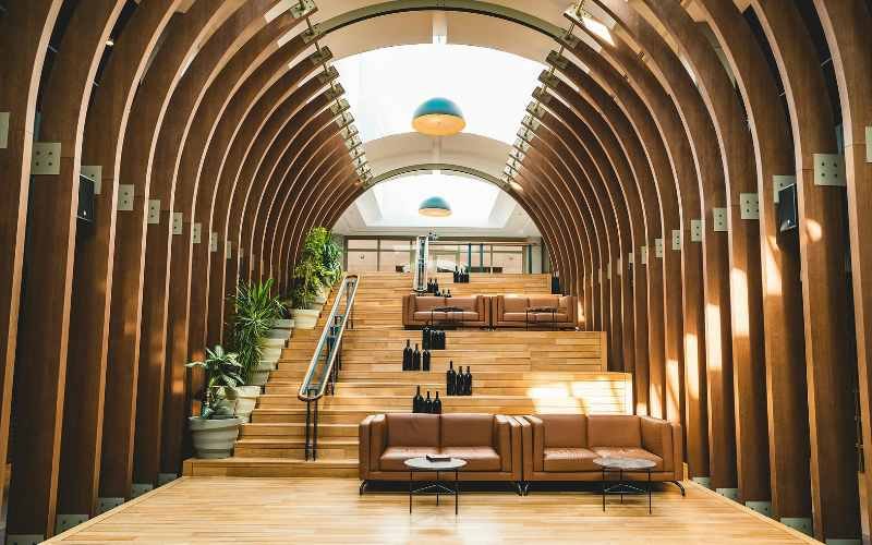 Statement Staircase in hotel